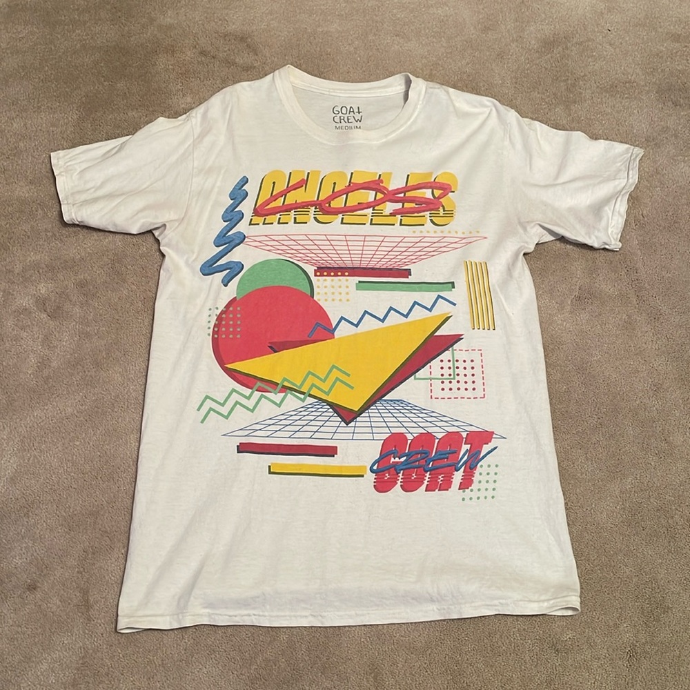 Goat crew Tshirt.